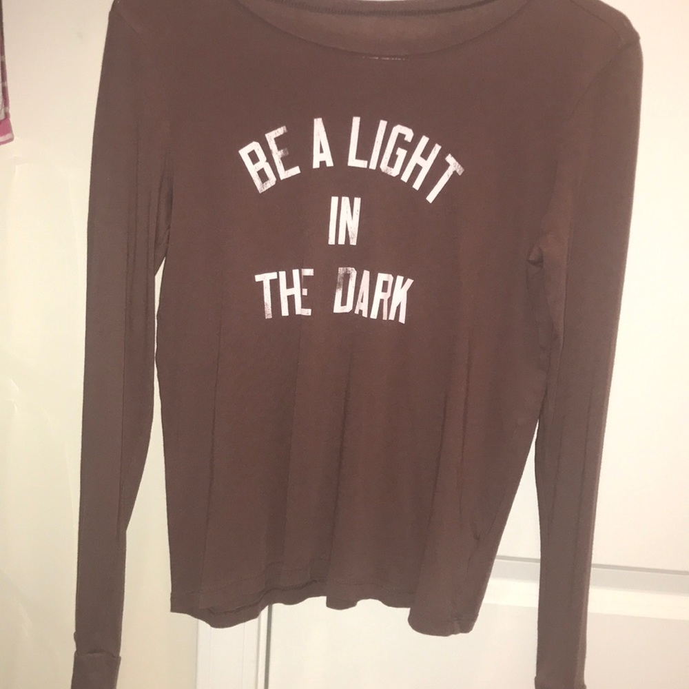 A pink long sleeve soft shirt!